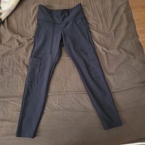 Old Navy Women's Navy High-Waisted Leggings